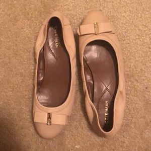 Cole Haan Pink/Nude Ballet Flats